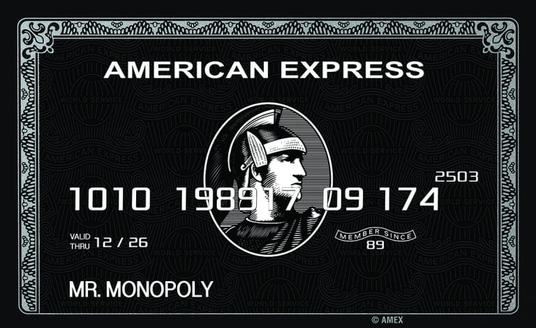 schilderij plexiglas American Express mr monopoly art dibond wanddecoratie
