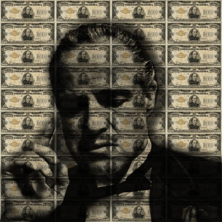 Schilderij the don 10 grand canvas en plexiglas wanddecoratie