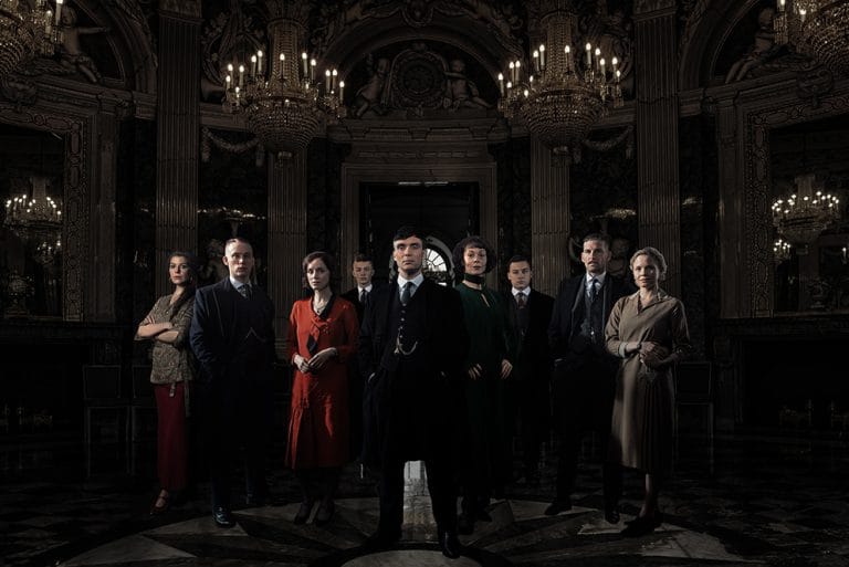 Schilderij the shelby family alu art dibond wanddecoratie