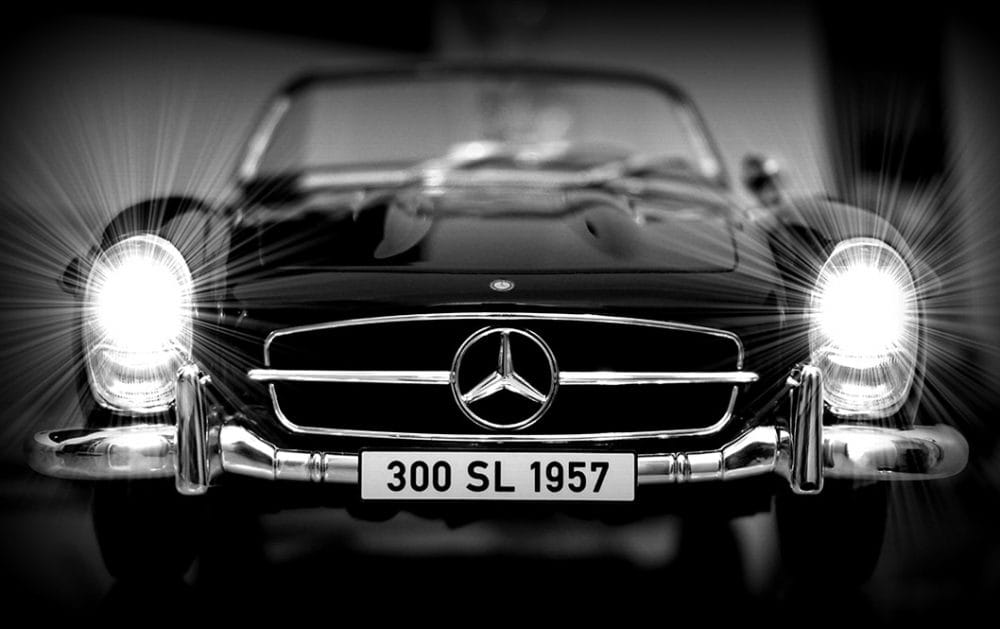 Mercedes 300SL FRONT
