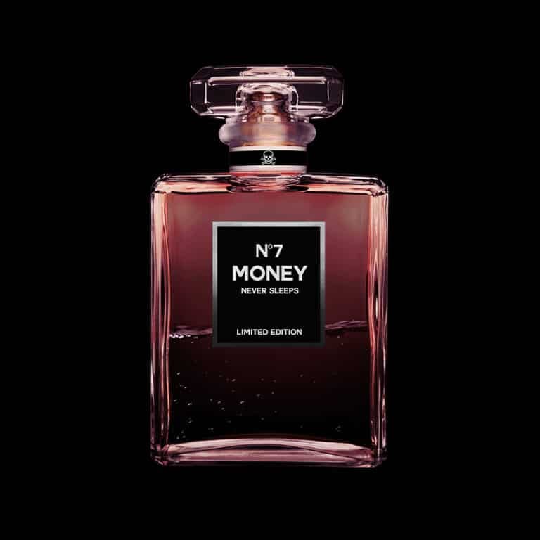 schilderij plexiglas bottle no 7 art dibond wanddecoratie