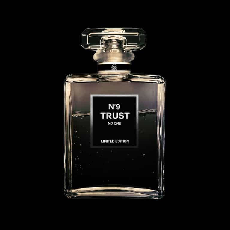 schilderij plexiglas bottle no 9 art dibond wanddecoratie